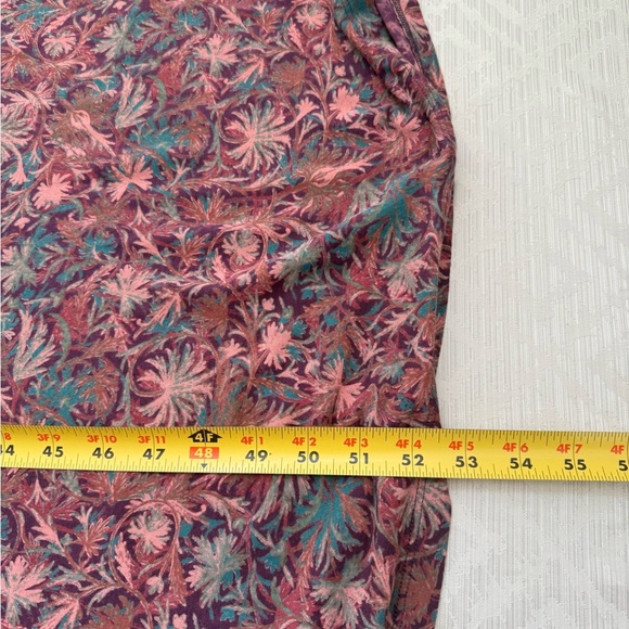 Peruvian Connection Winter Vine V-Neck Long Sleeve Maxi Dress Size Large - Picture 7 of 7